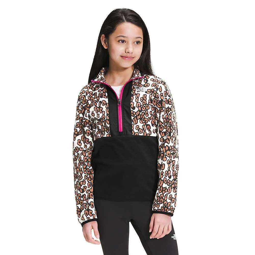 The North Face Youth Printed Glacier 1/4 Zip Top