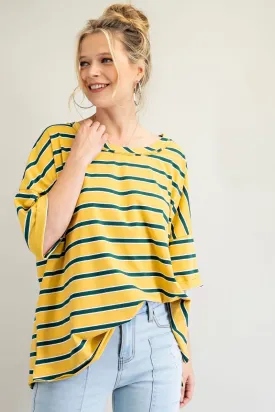The Stripe is Right Boxy Top