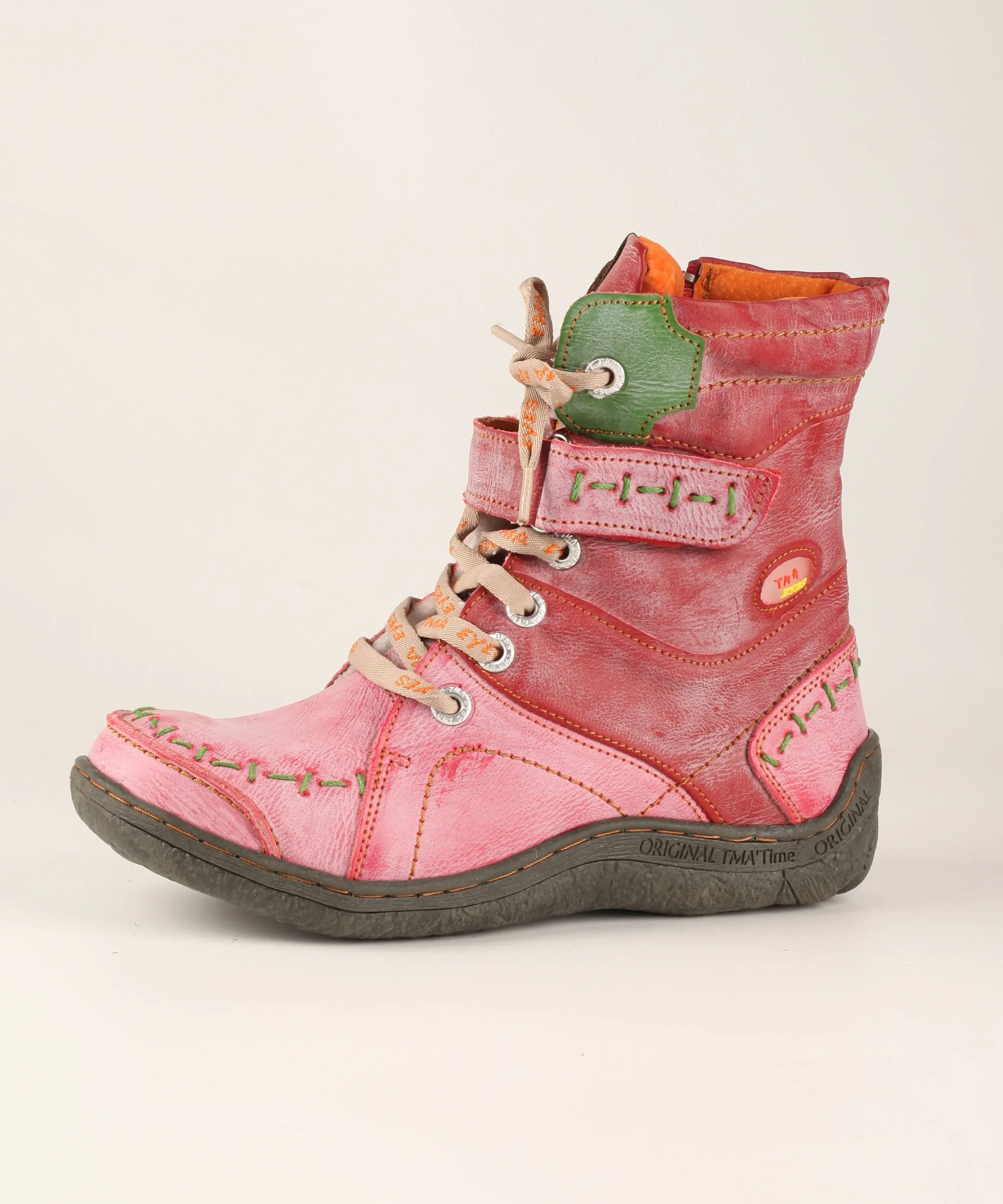 Women's Washed Leather Hand Stitched Radiant Rebel Shorties