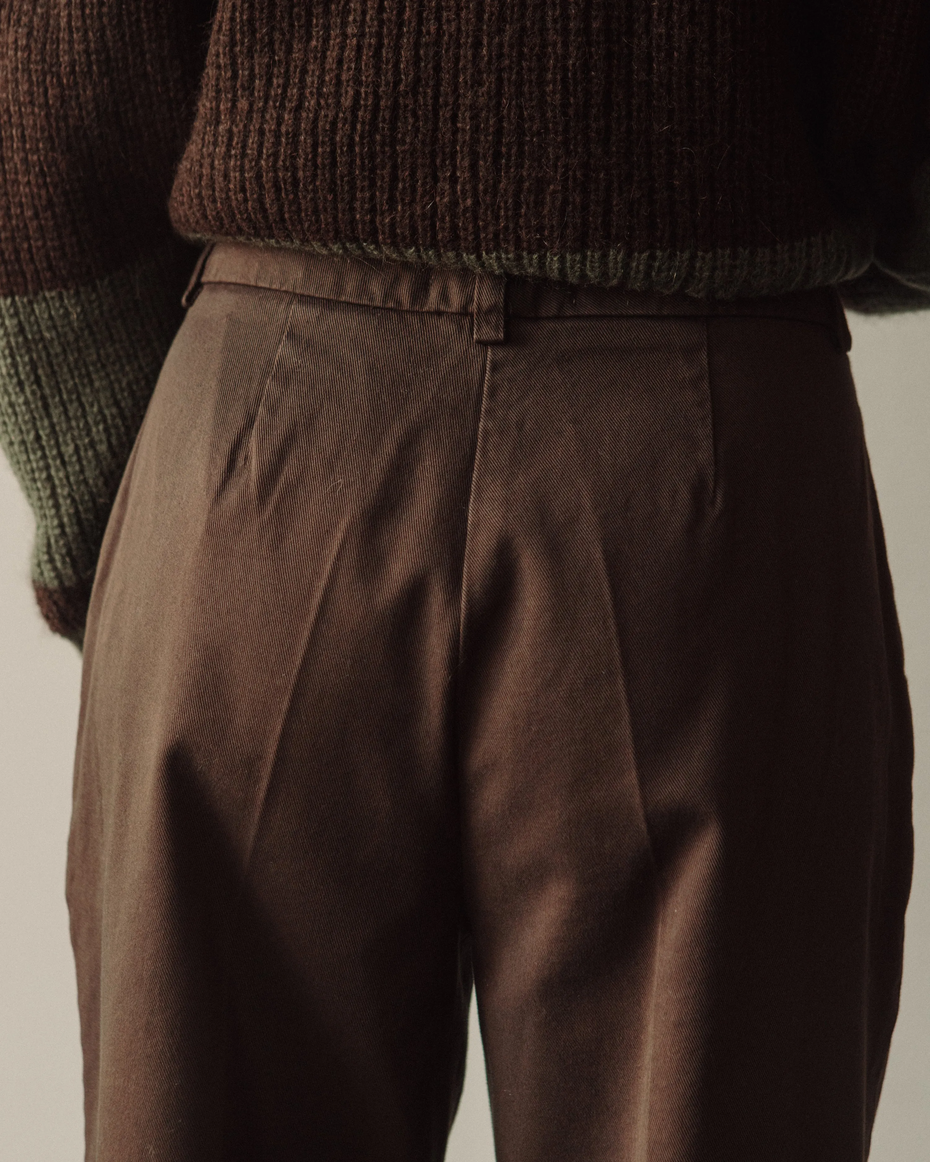 You Must Create Market Cotton Trouser, Brown
